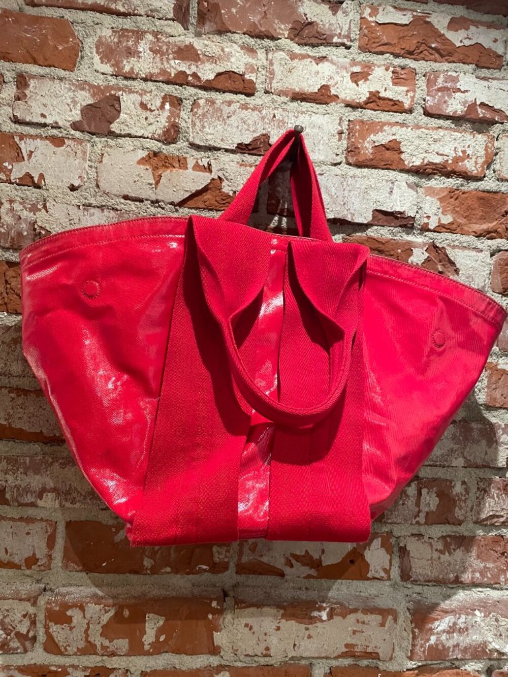 Fire Engine RED Rebecca Minkoff Versatile Tote